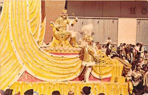 King Rex Parading on Canal Street, Mardi Gras New Orleans, LA USA Unused 