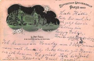 Paris France Expo Universelle Le Petit Palais Antique Postcard J69130