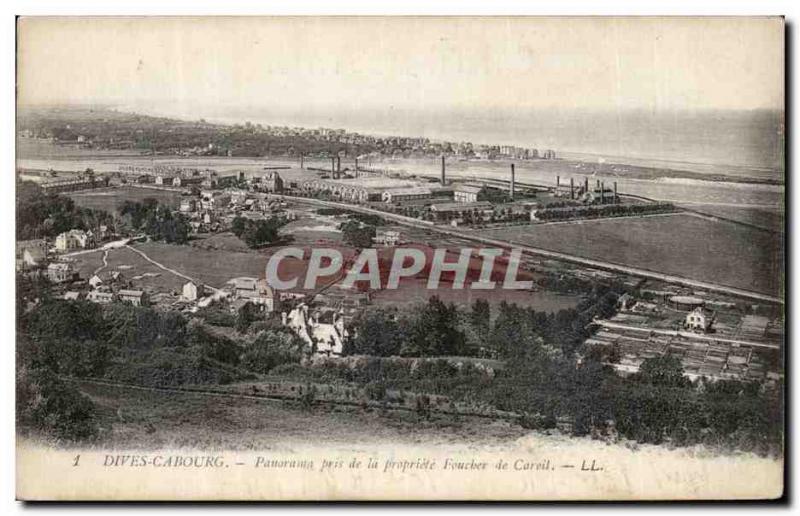 Old Postcard Dives Cabourg Panorama has taken ownership Foucher Careil