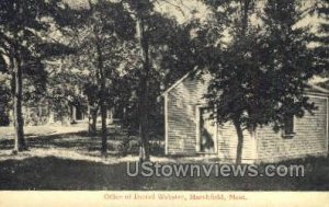 Office of Daniel Webster - Marshfield, Massachusetts MA