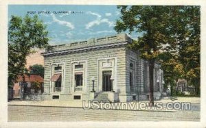 Post Office - Clinton, Iowa IA