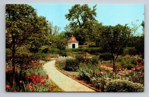 The Flower Garden At Mount Vernon George Washington's Home Virginia Tulips