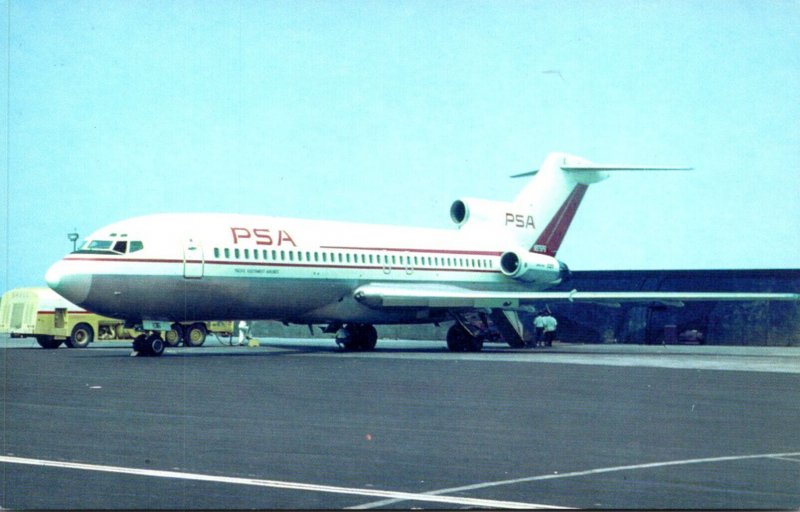 Airplanes Pacific Southwest Airlines Boeing 727