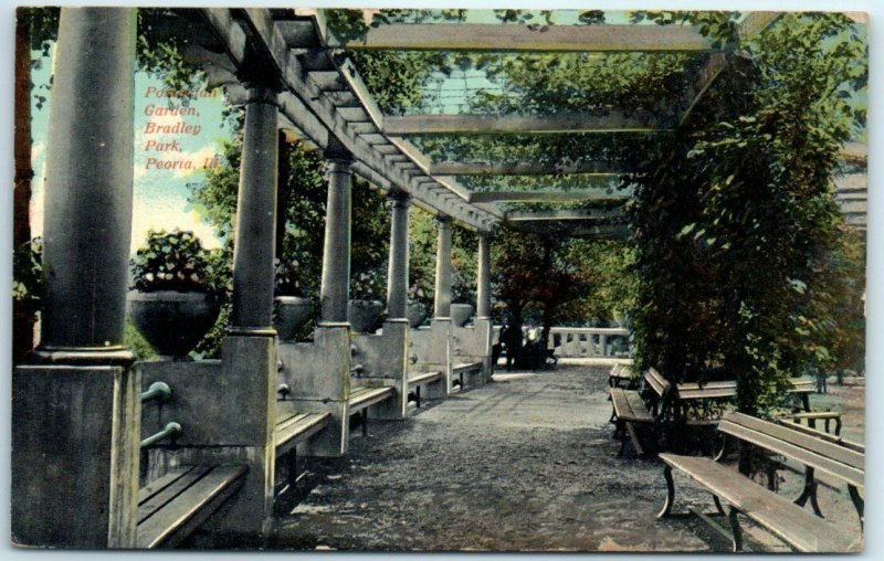 M-32405 Pompeian Garden Bradley Park Peoria Illinois