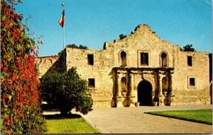 Vtg 1960s The Alamo San Antonio Texas TX Chrome Postcard