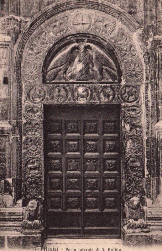 Porta Laterale di S Rufino,Assisi,Italy BIN