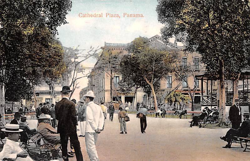 Cathedral Plaza Panama 1911 