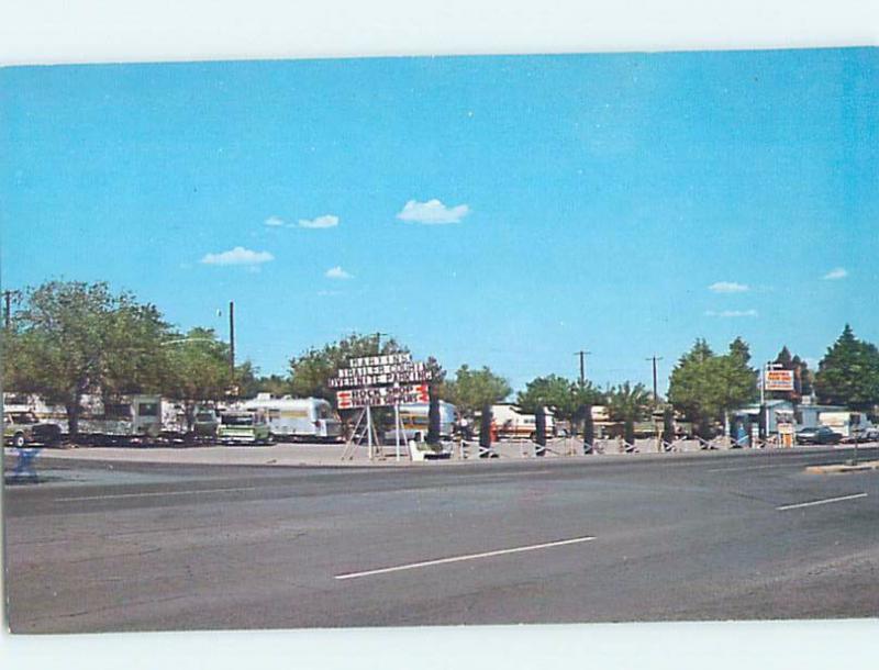 Pre-1980 TRAILER PARK Deming - Near Las Cruces New Mexico NM c3371