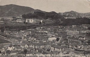 Postcard Looking Towards Wellington College & Government House New Zealand