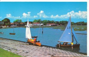 Hampshire Postcard - Langstone Harbour - Hayling Island - Showing Houses  ZZ3629