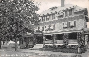 Branchville New Jersey Hotel Branchville, B/W Photo Print Vintage PC U10118