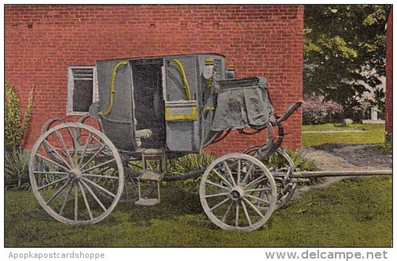 Tennessee Nashville The State Coach Of General Andrew Jackson And The Old Smo...