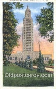 Baton Rouge, Louisiana, LA State Capital USA Unused 