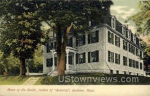 Home of Dr. Smith - Andover, Massachusetts MA