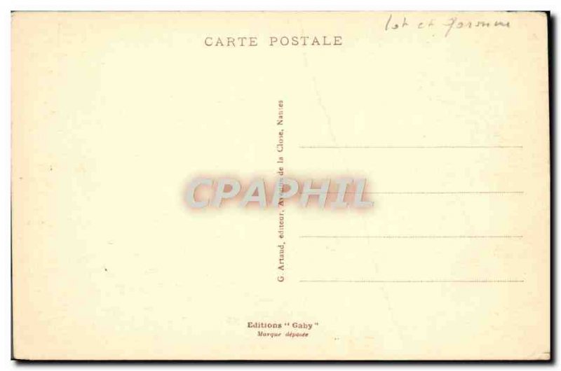 Old Postcard Agen Vue Generale