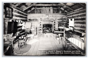 Dr Francis Regnier Residence New Salem State Park Illiniois ILUNP DB Postcard Y5