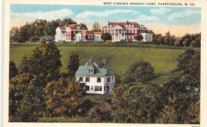 Parkersburg West Virginia West Virginia Masonic Home Bird's Eye View PC U2864