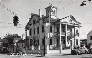 D93/ St Martinville Louisiana La Real Photo RPPC Postcard c50s Post Office