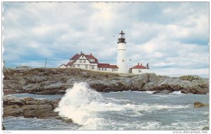 LIGHTHOUSE , 50-60s ; Portland Head Light , Maine #5