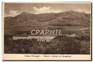 Old Postcard Cintra E Palacio Quinta Do Ramalhão