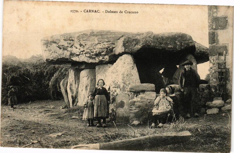 CPA CARNAC - Dolmen de Cracune (205487)