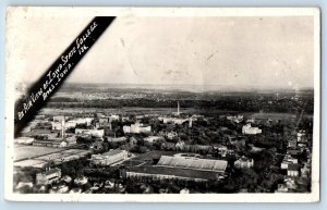 Ames Iowa IA Postcard RPPC Photo Air View Of Iowa State Park 1947 Vintage