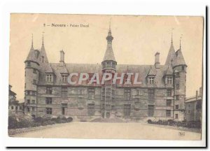 Old Postcard Nevers Ducal Palace