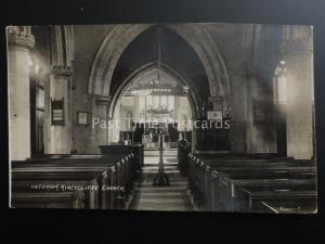 Northamptonshire: North Cliffe Church Interior Old RP by Dolby Bros of Stamford