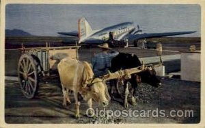 American Airlines Airplane, Airport Unused 