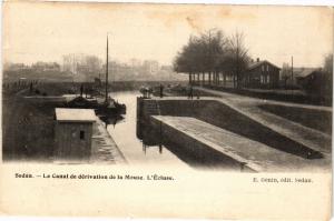 CPA SEDAN - Le Canal de dérivation de la Méuse - L'Écluse (241276)