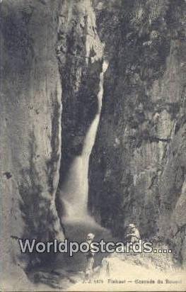 Finhaut Cascade du Bouqui Swizerland Unused 