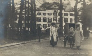 Princess Juliana Pony Carriage 1910 The Hague Den Haag Royalty RPPC 06.88