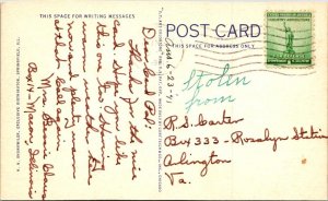 Springfield, IL Illinois HARNESS RACING~AMPHITHEATRE State Fair Grounds Postcard