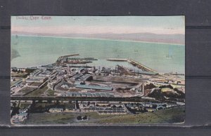 SOUTH AFRICA, CAPE OF GOOD HOPE, CAPE TOWN, DOCKS, c1910 ppc.. used to Australia