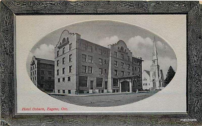 EUGENE, OREGON Hotel Osborn Frame like Postcard PNC 4757 postcard