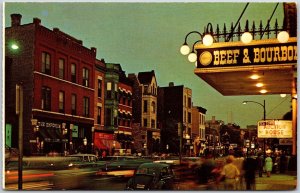 Chicago's Old Town Enchantingly Alive Beautiful City Illinois IL Postcard