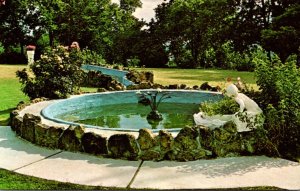 Oklahoma Pawnee Gold Fish Pong At Home Of Major Gordon W Lillie Pawnee Bill