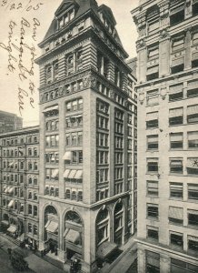 C. 1900-05 YMCA La Salle Street, Chicago Vintage Postcard P100