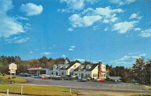 West Bath ME New Meadows Inn  Old Cars Postcard