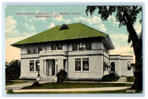 Administration Building U.S. Soldier's Home Washington D.C. Vintage Postcard