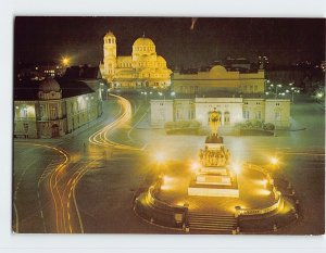 Postcard Der Platz der Volkversammung - Sofia, Bulgaria