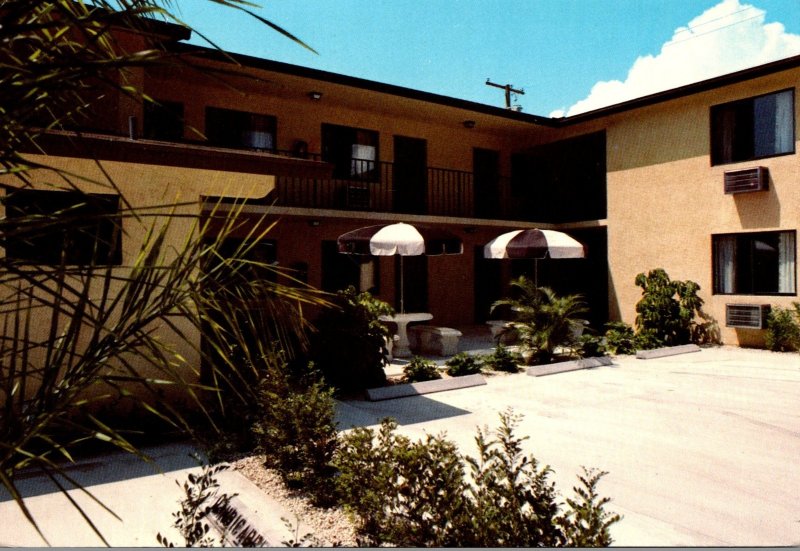 Florida Lake Worth Seven Palms Motel 1984