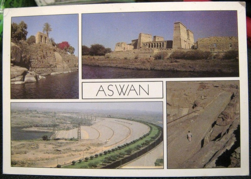 Egypt Aswan Temple of Philae - posted