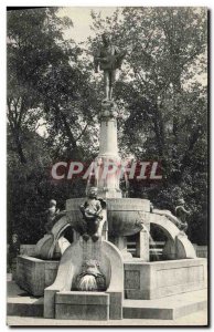 Postcard Old Nurnberg Minnesangerbrunnen