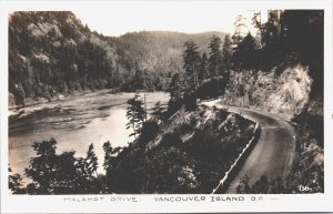 Canada Vancouver Island Malahat Drive Vintage RPPC 03.82