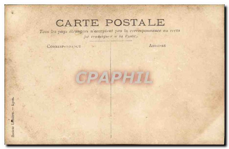 Erotic Postcard Old Woman It must be a flea