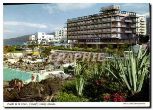 Modern Postcard Puerto de la Cruz Tenerife Canary Islands