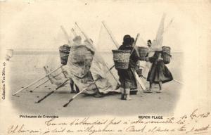 CPA Berck Plage-Pécheuses de Crevettes (180968)