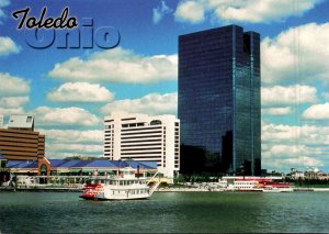 Ohio Toledo Riverfront Along Maumee River