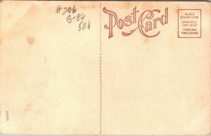 Music Hall, Kansas State Normal, Emporia KS Vintage Postcard H01